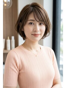 ルナブーケ(luna-bouquet)の写真/大人女性の髪悩みに寄り添い、上品さと扱いやすさを大切にした似合わせ提案が人気のサロン