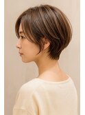30代40代50代 美シルエットショートボブ