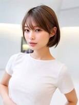 ルービック なかもず(Rubik's) 大人可愛いふんわりボブ×透明感カラー