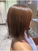切りっぱなしボブ