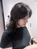 ナヌーク シブヤ(nanuk shibuya)&nbsp;癖毛を活かしたミディアムレイヤーヘア