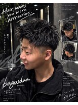 バグスドゥア(Bagus dua)&nbsp;メンズショート9.23ニュアンスパーマ