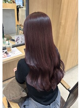 アガタヘアー(AGATA hair)の写真/高濃度水素カラー登場！うるツヤ髪×色持ち、活性酸素を除去し最強のエイジングケア【安佐南区緑井】