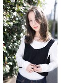 【Bonne Nouvelle】センターパートオシャロングスタイル