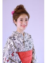 アースオーセンティック うるま店(EARTH Authentic)&nbsp;＜浴衣アレンジ＞クラシカルな美シルエットアップヘア