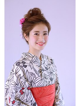 アースオーセンティック うるま店(EARTH Authentic) ＜浴衣アレンジ＞クラシカルな美シルエットアップヘア