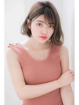 ローレン(LOREN) ＊LOREN＊ナチュラルグレージュ抜け感切りっぱなしボブ