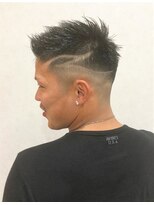 コジック ヘアアンドアイ(Cogic hair & eye)&nbsp;メンズカットワイルド☆スキンフェードバリアートスタイル