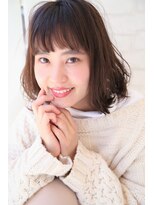 ヴィックス クリスタル(VIC’S crystal) オレンジベージュ＿フレンチボブ