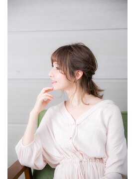 ロハス(LOHAS VEGAN ORGANIC＆TREATMENT) 簡単◎セルフ◎】おうちで簡単♪セルフまとめ髪