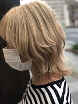 デコヘアーチップ(DECO HAIR Tip.) ホワイトブロンド