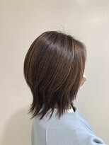 アズール 草加(azule) ウルフカット×立体感ハイライト