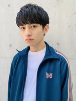 バイフィフス 原宿/表参道(by fifth)&nbsp;ショートマッシュニュアンスパーマスパイラルパーマメンズヘア