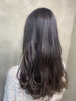 サロンドミルク 原宿(salon de MiLK) ダークラベンダーアッシュ　髪質改善　艶髪