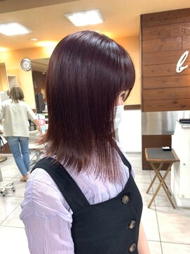 ブレス 小阪店(brace) ナチュラルなバイオレットブラウン☆☆☆