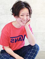 ヘアーアンジェ 南矢野目店(Hair ange)&nbsp;【イルミナカラー×髪質改善ケアプロ超音波TR】ショートスタイル