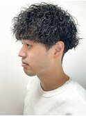 スパイラルパーマ 波巻きパーマ ツイストスパイラルパーマ 元町