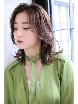 エールバイボヌール(Ere by Bonheur) サイドバングのクールなくびれヘア韓国風ヨシンモリ♪