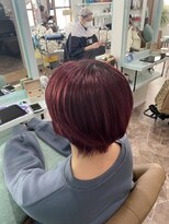 ヘアーディア みどり店(Hair...DiA) ボルドーパープル！