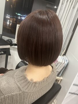 コアフィールフィス(COIFFURE fils) 《見附 今町》M3D カラー ミディボブ