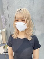 ユーフォリア 池袋東口駅前店(Euphoria)&nbsp;【Mizuki指名で叶う♪】ハイトーン可愛いミディアムウルフ : )