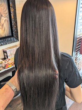 ボアップ(boappu) #イルミナカラー#グレージュ#暗髪#髪質改善トリートメント