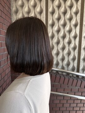 ワッカ(wacca) ミディアム　ボブ　丸み　髪質改善