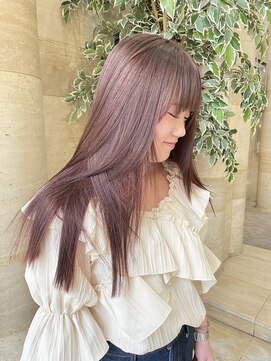 リト(riTo) 10代20代/ピンクブラウン/ロング