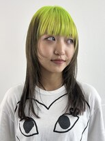 ランズサンズ 表参道(runsuns)&nbsp;ダブルカラーハイトーンカラーケアブリーチインナーカラー