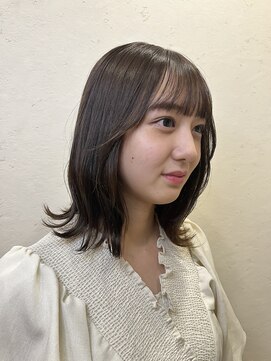 ヘアスペースブルーム エボリューション 庄内店(HAIR SPACE BLOOM evolution) 【庄内店/カラー】透明感カラー/アッシュカラー/１０代２０代