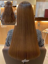 クラウンオーガニックヘアー(CROWN organic hair) 美髪特化髪質改善ストレートスタイル