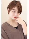 【 I. 】30代からの襟足すっきり前下がりショートボブ 川口