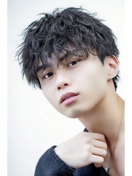 エース(ACES) ツイストスパイラル×ショートマッシュ×ツーブロック