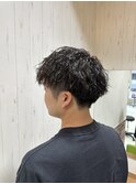 メンズツイストスパイラルパーマ/ツイスパ/尼崎パーマ