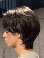 フイ 代々木(Hui)&nbsp;メンズ/アップバング/ツーブロックマッシュ/束間ショート/波巻き