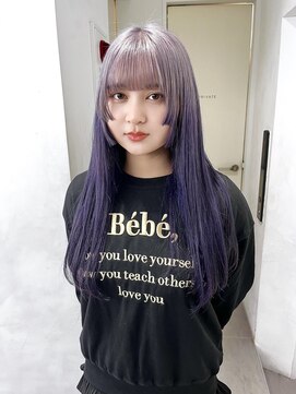 レコ 渋谷(LECO) ラベンダーのルーツカラー