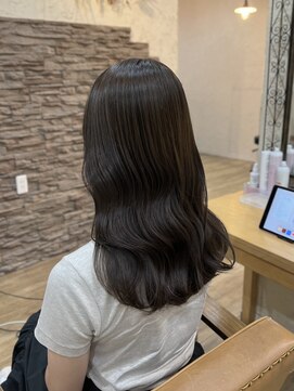 千葉/千葉駅/ブリーチなし/ダブルカラー/透明感カラー/髪質改善