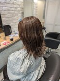 【EIGHT 豊崎】お客様スタイル_3Dハイライト×ベージュ