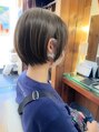 ジャストヘア ラポール 北久里浜店(just hair RAPPOR) オシャレなショートが得意です！ハイライトで流行りの透明感♪