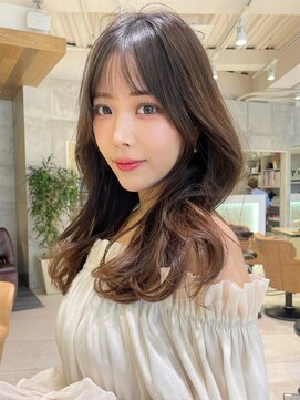 グランド(GRAND) ロングレイヤー/メルティカラー/似合わせカット