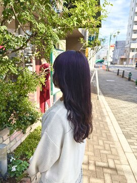 ファーレンピュアスウィート(fahren-pure-suite) レイヤーカット/ラベンダーカラー/韓国巻き