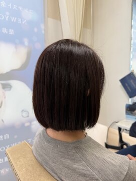 ヘアーメイク ニューヨーク 千駄木店(Hair Make NEWYORK) 重ためボブ