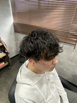 ミオ(Mio) 滋賀/南草津/メンズ美容室/波巻きツイストスパイラルパーマ