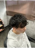 滋賀/南草津/メンズ美容室/波巻きツイストスパイラルパーマ