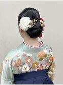 大切な日のお着付け＆ヘアメイク【卒業式】【袴着付け】