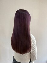 ヘアーアートミュージアム(Hair Art Museum) パープルカラー／ワンブリーチ／初カラー