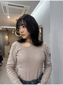 【ミディアムレイヤー】スタイリングもヘアケアも楽に♪
