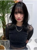 ファムエリア(FEMME AREA) フェイスレイヤー　レイヤーカット　顔まわりレイヤー