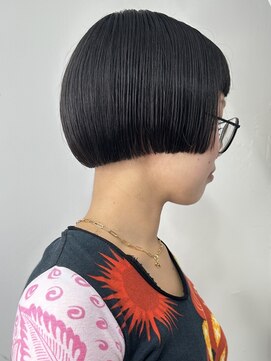 シェノン 心斎橋(CHAINON) ボブ/ミニボブ/黒髪ボブ/前髪/ワンレン/前上がり