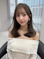 ボタン テンジン(VOTAN tenjin)&nbsp;【votan_はまひ】レイヤーカット/ミディアム/髪質改善/顔周り